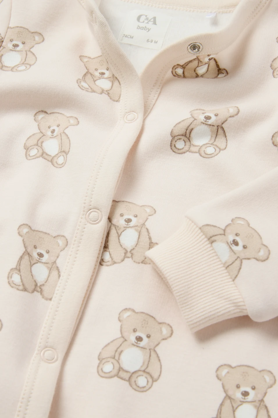 2238361-1-13 Bear - lined sleepsuit Immediate - Image 3