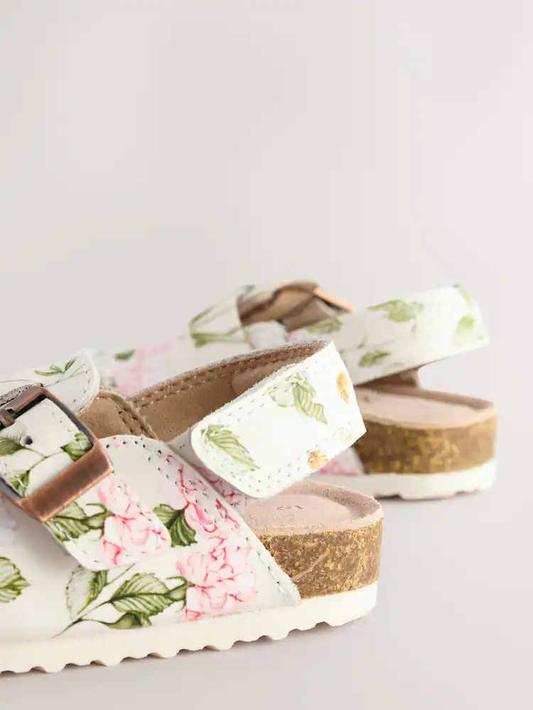 E36077s5.jpg Floral Leather Clogs - Immediate - Image 4