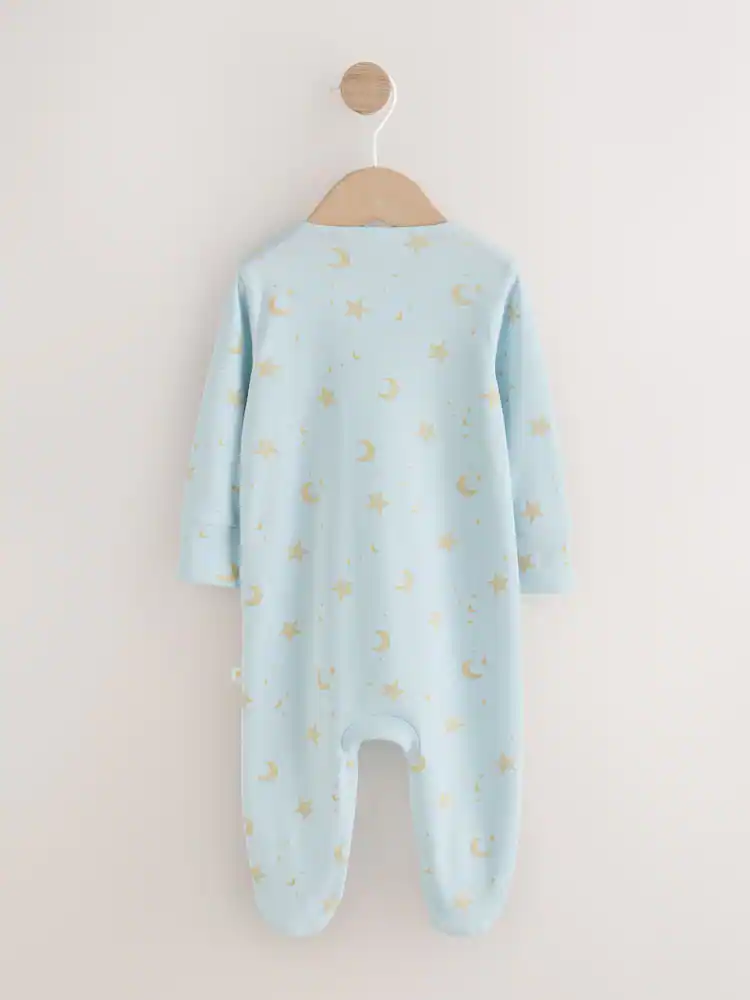 H44296s2.jpg Blue EID Baby Sleepsuit (0mths-2yrs) - Image 3