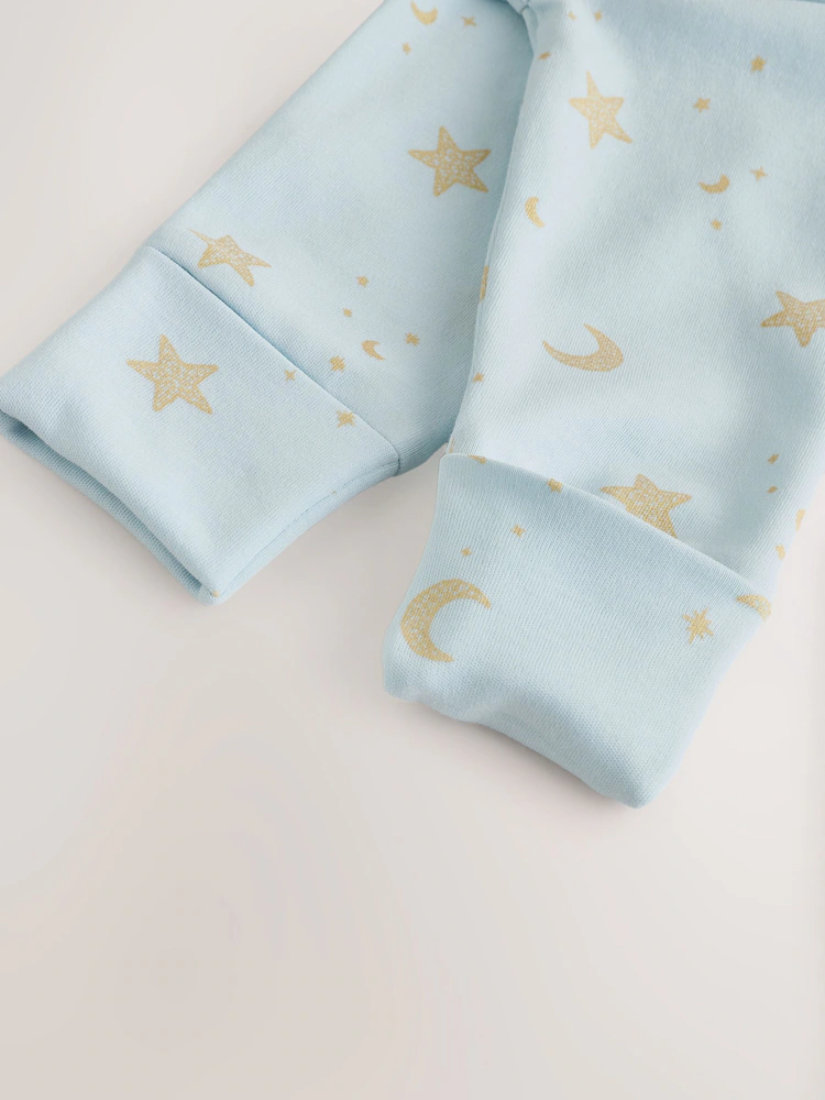H44296s6.jpg Blue EID Baby Sleepsuit (0mths-2yrs) - Image 4