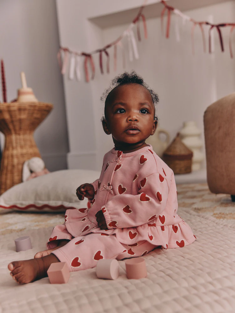 H53917s15.jpg Pink Heart Top & Leggings Set 2 Piece (0mths-2yrs) - Image 7