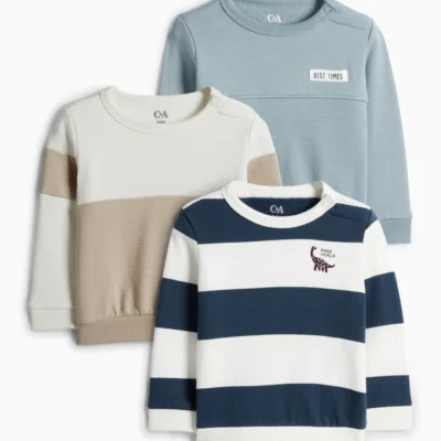 Multipack 3 - Dino - Baby Sweatshirt