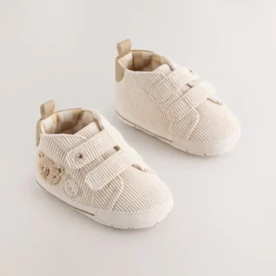 Neutral Bear Baby Touch Fastening Trainers (0-2mths)