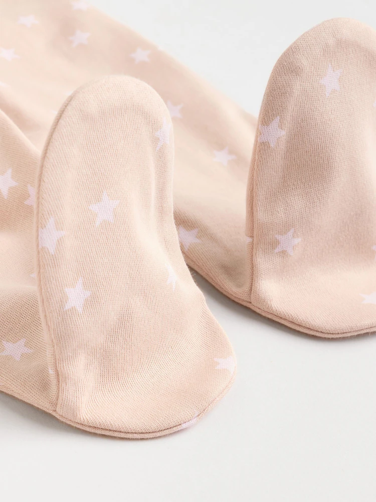 AW2290s13.jpg Pink 7 Pack Baby Sleepsuits (0mths-3yrs) - Image 12
