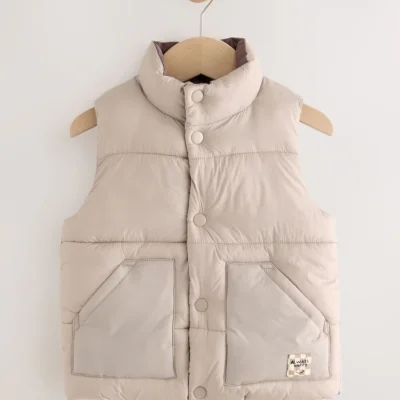 Neutral Padded Gilet (3mths-10yrs)