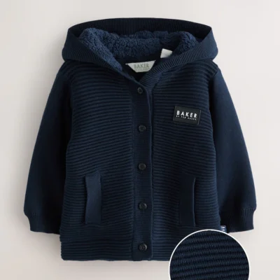 Baker by Ted Baker Navy Knitted Jacket