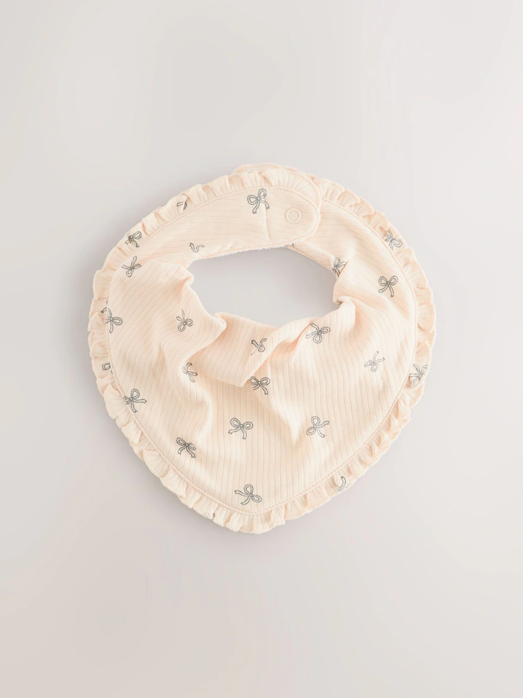 F15555s4.jpg Red/Pink Baby Bibs 3 Pack - Image 4