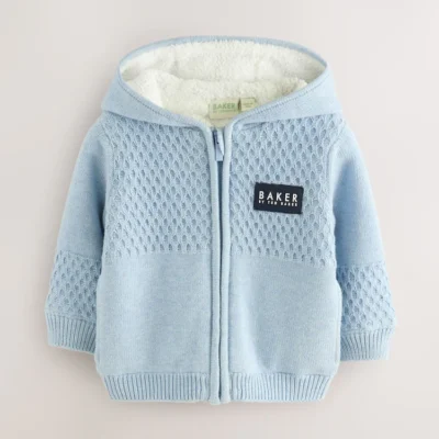 Baker by Ted Baker Blue Knitted Jacket