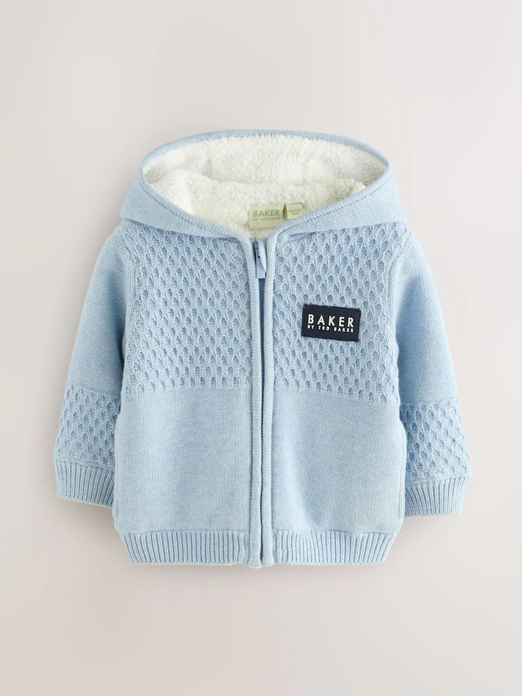 Baker by Ted Baker Blue Knitted Jacket