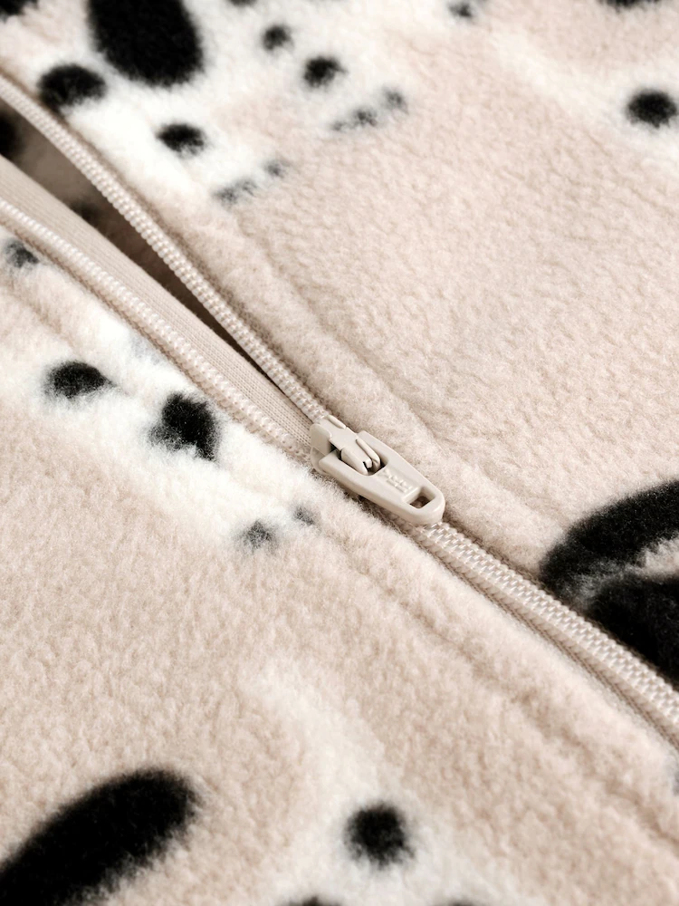 F73334s7.jpg Neutral Baby Micro Fleece Two Way Zip Sleepsuits 2 Pack - Image 5
