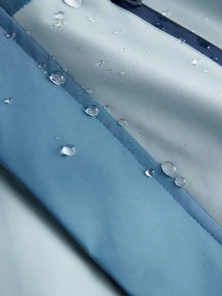 H34689s11.jpg Light Blue Waterproof Fleece Lined Anorak (3mths-7yrs) - Image 9