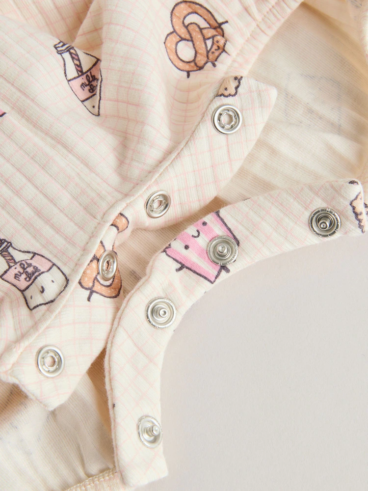 W60526s11.jpg Pink Milk Club Breakfast Rompersuit - Image 10