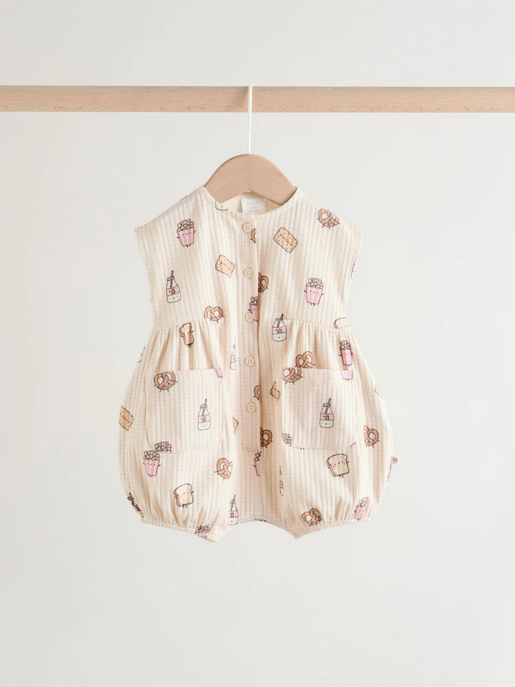 W60526s5.jpg Pink Milk Club Breakfast Rompersuit - Image 6