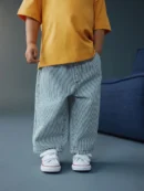 Navy/White Wide Leg Jeans (3mths-7yrs)