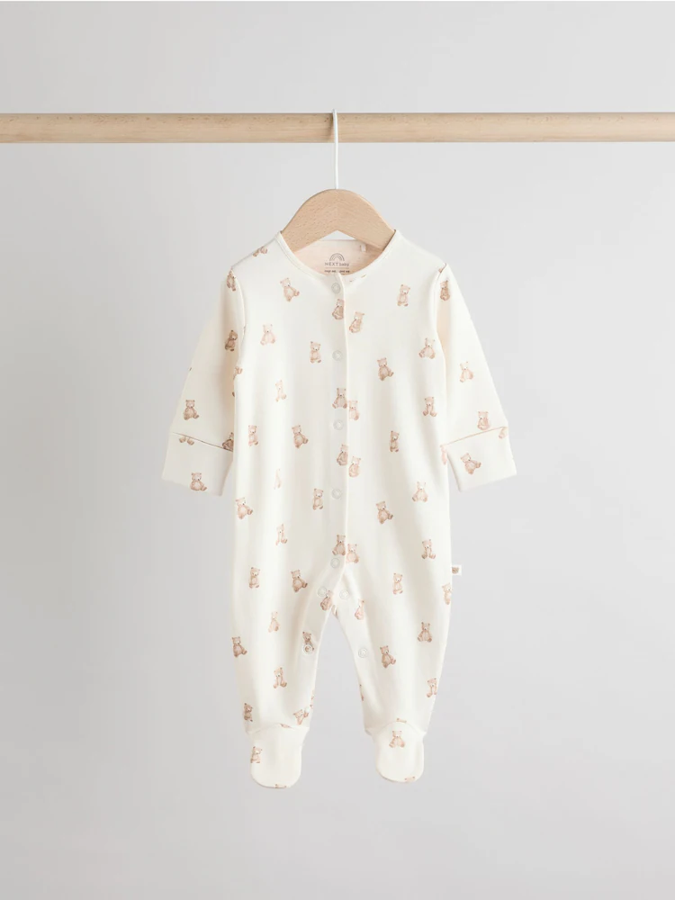neutral baby sleepsuits 3 pack (0 2yrs) neutral baby sleepsuits 3 pack (0 2yrs)