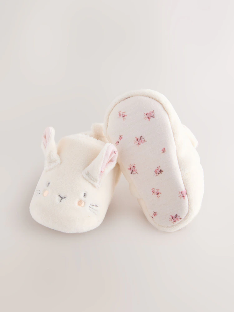 cream bunny baby slip on shoes (0 18mths) cream bunny baby slip on shoes (0 18mths)