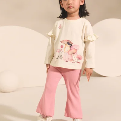 green fairy long sleeve tops 4 pack (3mths 7yrs)