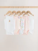 pink vest baby bodysuits 5 pack