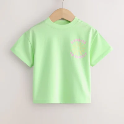 pastel t shirts 4 pack (3mths 7yrs)
