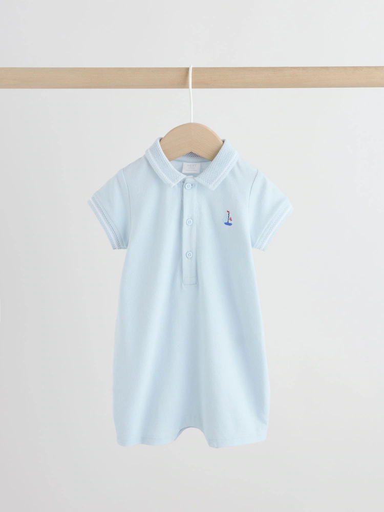 grey colourblock smart collar baby rompers 2 pack grey colourblock smart collar baby rompers 2 pack