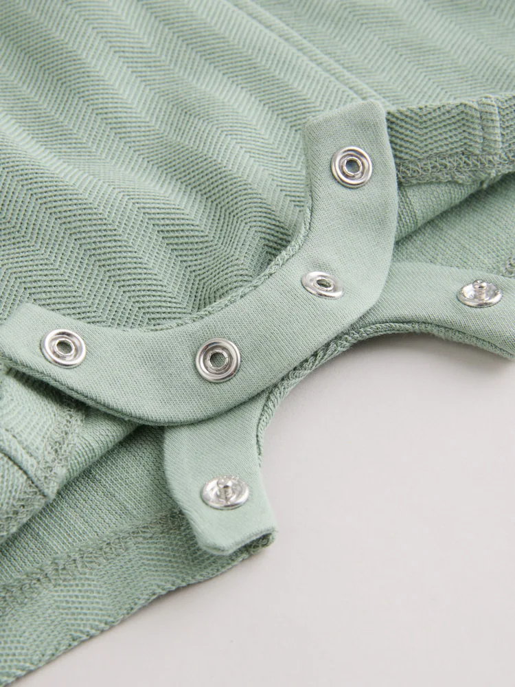 blue/green smart collar baby rompers 2 pack blue/green smart collar baby rompers 2 pack