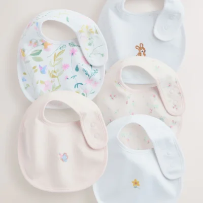 multi baby bibs 5 pack (copy)