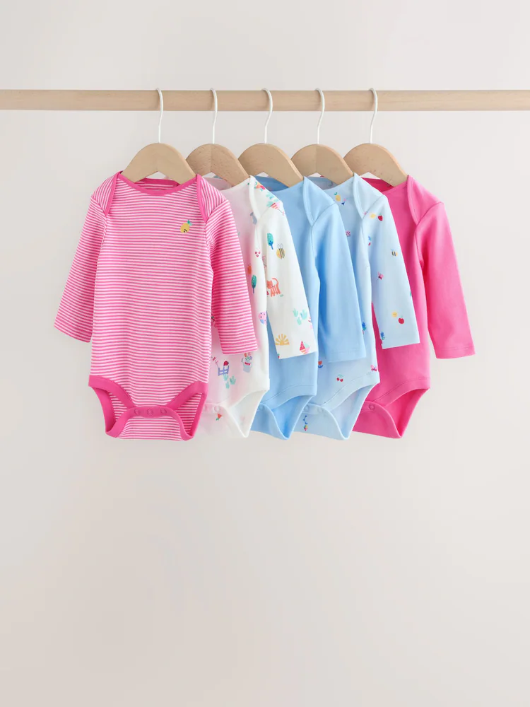 pink long sleeve baby bodysuits 4 pack pink long sleeve baby bodysuits 4 pack