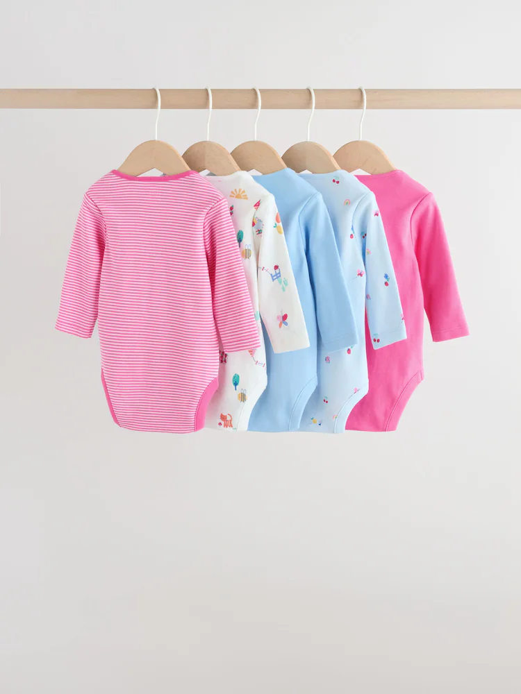pink long sleeve baby bodysuits 4 pack pink long sleeve baby bodysuits 4 pack