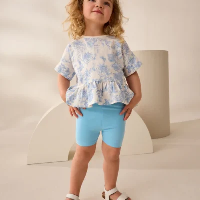 red heart short sleeve peplum t shirt (3mths 7yrs) (copy)