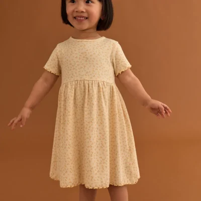 rainbow butterfly ribbed jersey dress (3mths 7yrs) (copy)