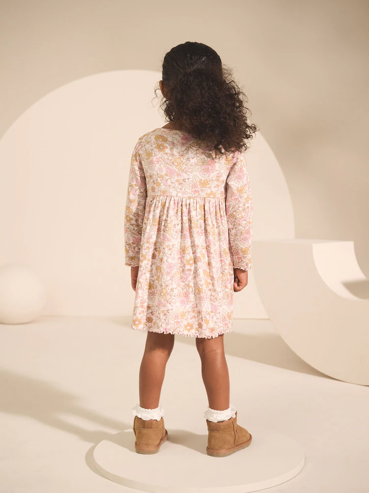 cream floral long sleeve ribbed dress (3mths 7yrs) (copy) cream floral long sleeve ribbed dress (3mths 7yrs) (copy)