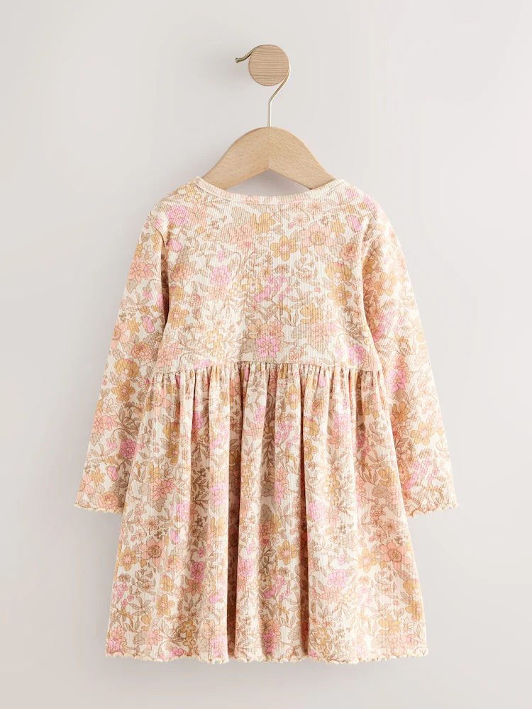 cream floral long sleeve ribbed dress (3mths 7yrs) (copy) cream floral long sleeve ribbed dress (3mths 7yrs) (copy)