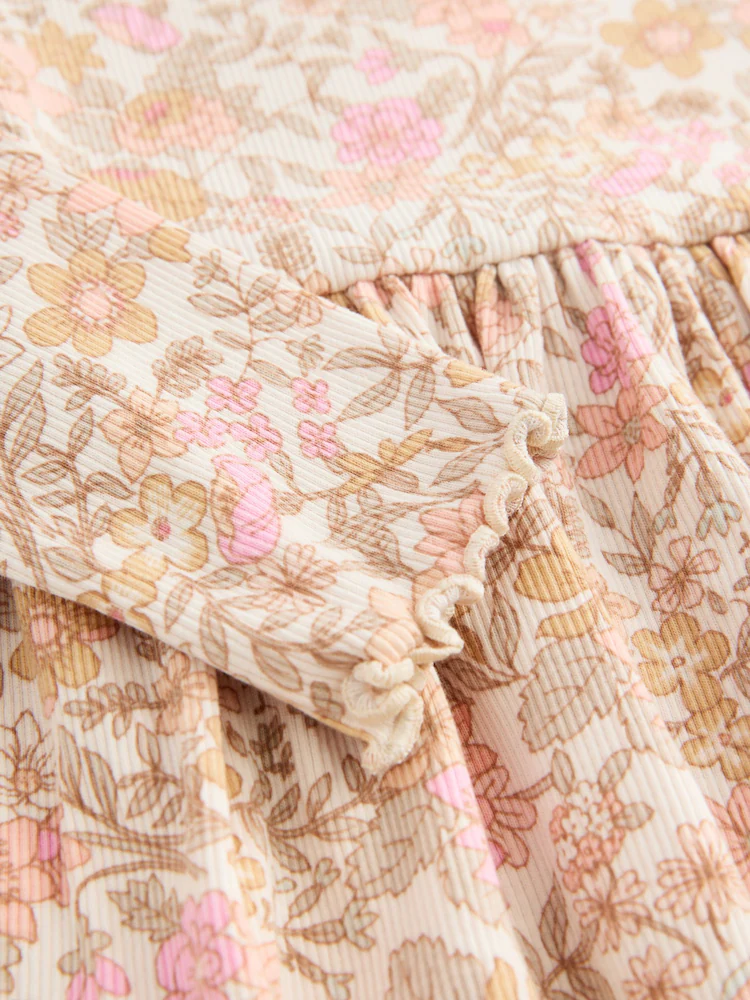cream floral long sleeve ribbed dress (3mths 7yrs) (copy) cream floral long sleeve ribbed dress (3mths 7yrs) (copy)