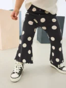 mint green blueberry rib flare leggings (3mths 7yrs) (copy)