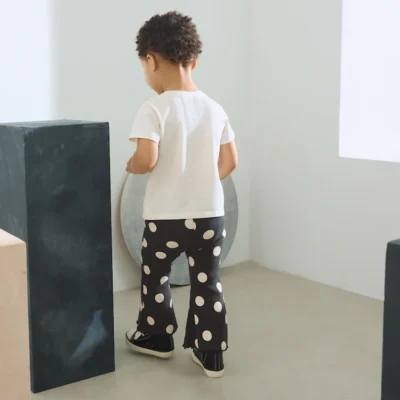 mint green blueberry rib flare leggings (3mths 7yrs) (copy)