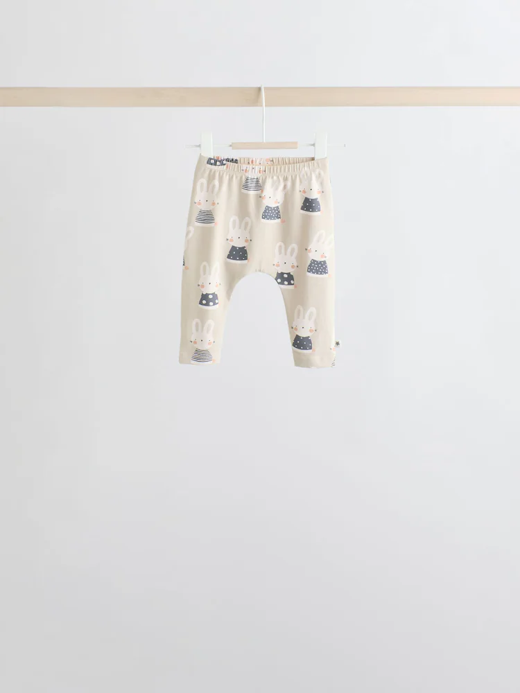 grey/cream character long sleeve top and leggings set 6 piece grey/cream character long sleeve top and leggings set 6 piece