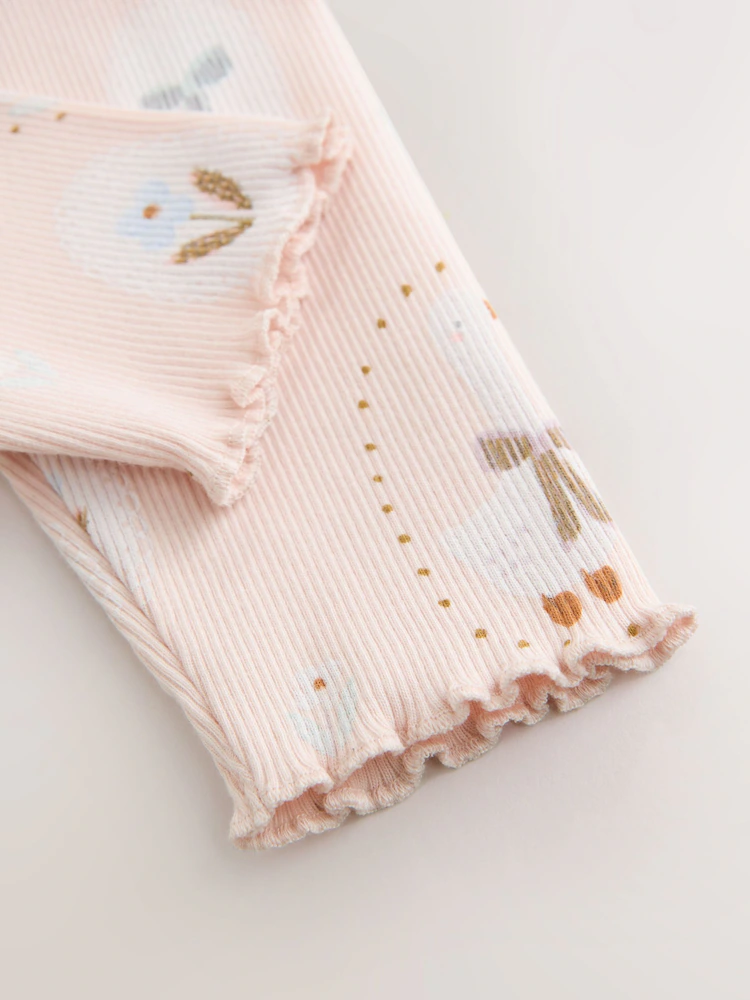 blue bow duck sweatshirt & leggings set (3mths 7yrs) blue bow duck sweatshirt & leggings set (3mths 7yrs)