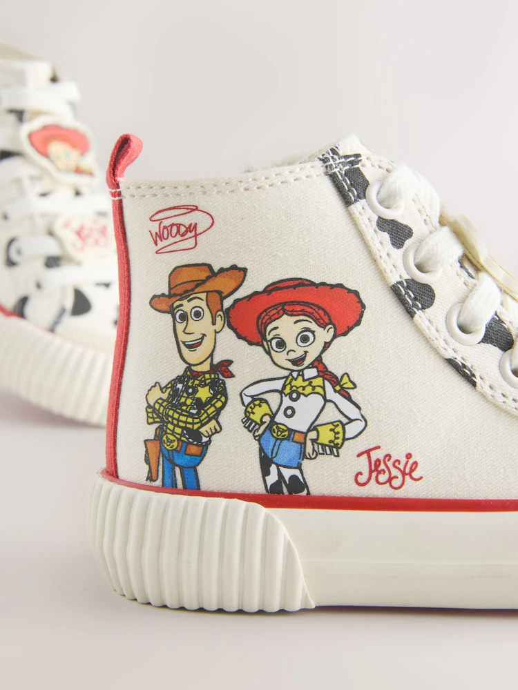 cream toy story high top trainers cream toy story high top trainers