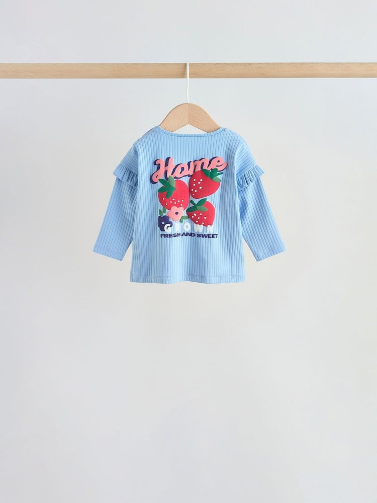 red strawberry long sleeve top and leggings set 6 piece (0mths 3yrs) red strawberry long sleeve top and leggings set 6 piece (0mths 3yrs)