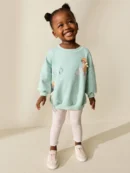 light blue fairy sweatshirt and leggings set (3mths 7yrs)