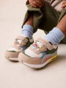neutral miffy touch fasten trainers