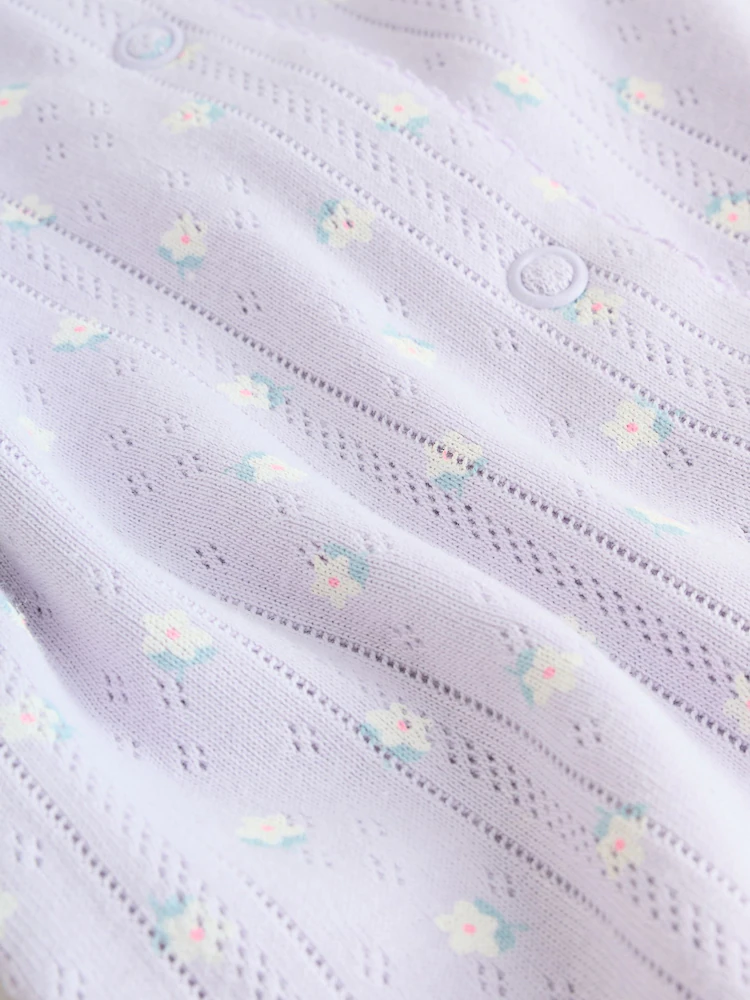lilac purple baby sleepsuit 4 pack (0mths 2yrs) lilac purple baby sleepsuit 4 pack (0mths 2yrs)