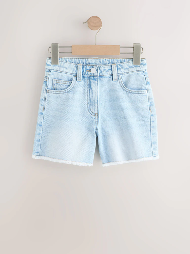 mid blue denim bermuda shorts (3 16yrs) mid blue denim bermuda shorts (3 16yrs)