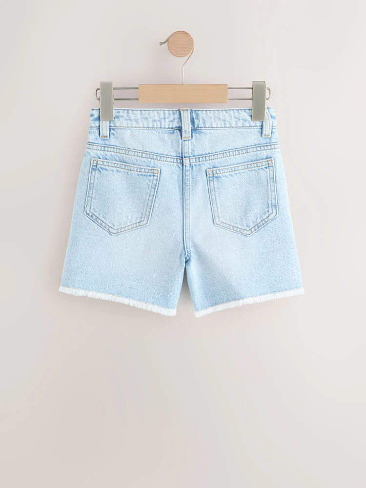 mid blue denim bermuda shorts (3 16yrs) mid blue denim bermuda shorts (3 16yrs)