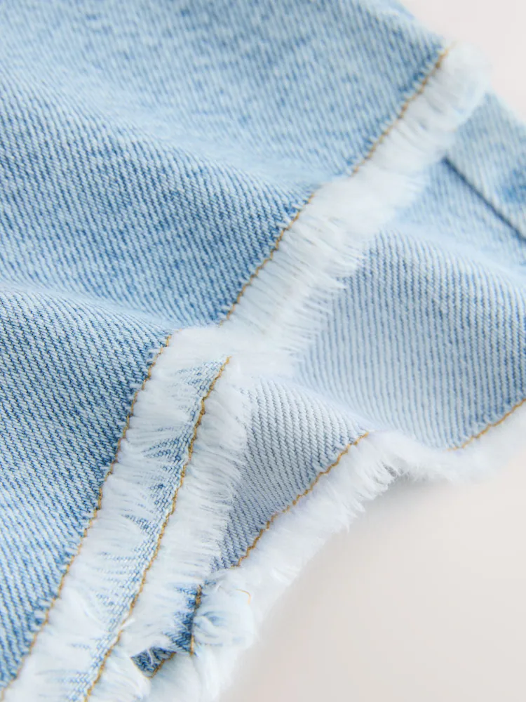 mid blue denim bermuda shorts (3 16yrs) mid blue denim bermuda shorts (3 16yrs)