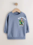 blue toy story printed sweatshirt (3mths 7yrs)