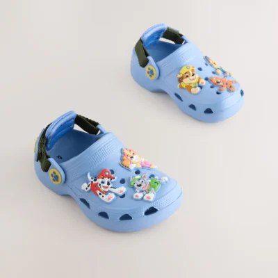 blue paw patrol clogs