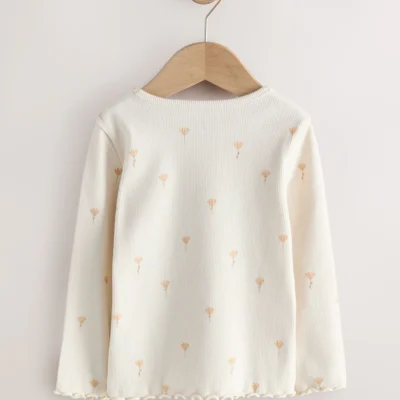 fruit long sleeve rib tops 5 pack (3mths 7yrs) (copy)