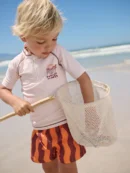 green short sleeve sunsafe rash vest and swim shorts set (3mths 7yrs) (copy)
