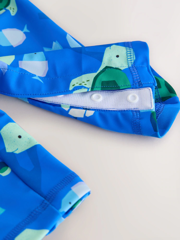 blue sunsafe swimsuit and hat set (3mths 7yrs) blue sunsafe swimsuit and hat set (3mths 7yrs)